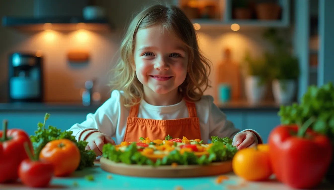 I segreti per rendere i piatti vegetariani irresistibili per i bambini