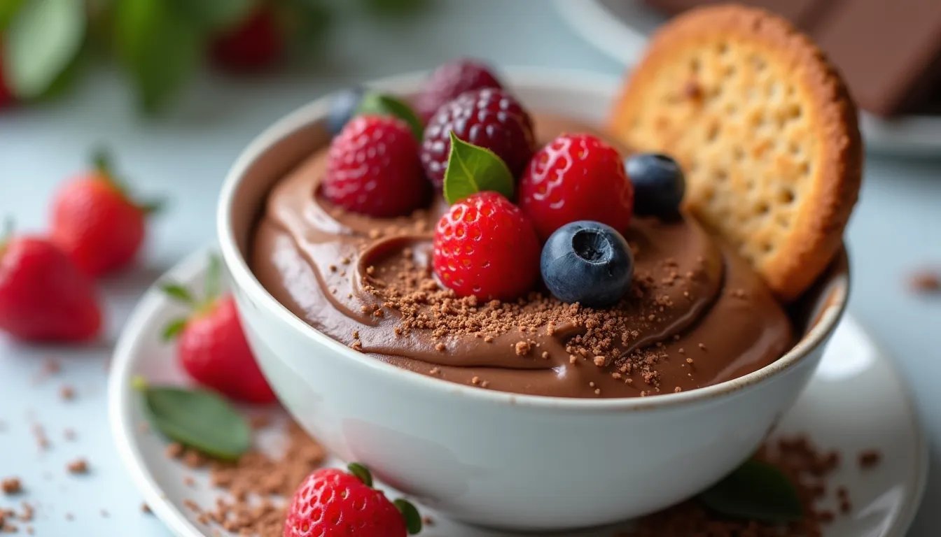 Il dessert che sta rivoluzionando le tavole: mousse al cioccolato con biscotti morbidi senza cottura