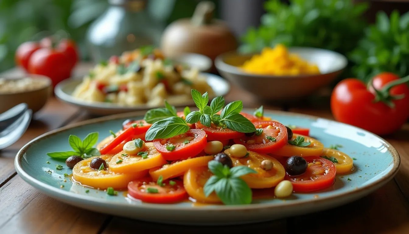 La rivoluzione delle ricette vegetariane: come preparare piatti per una settimana di gusto senza stress