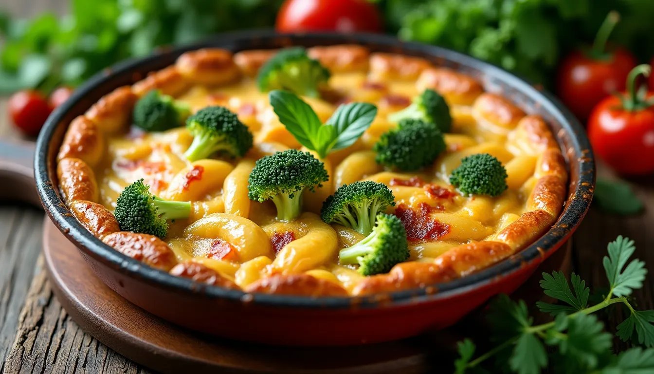 Questa gratinatura ai broccoli cambia la tua pasta dimenticata in un piatto gourmet