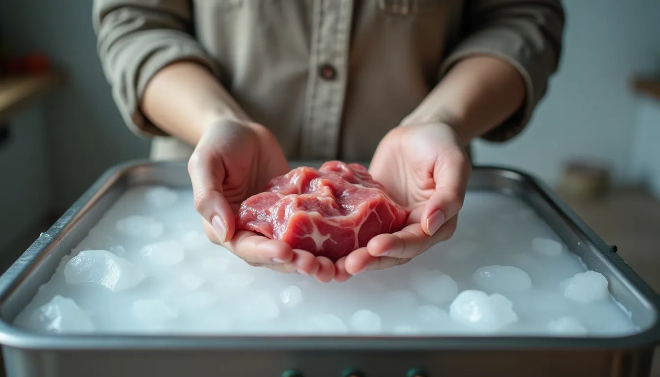 Scongelare la carne in frigorifero: il risparmio di tempo che potrebbe costarti caro