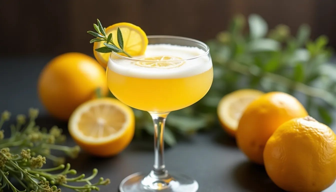 Un cocktail innovativo sta cambiando il modo di brindare: scopri il gin bitter lemon con timo