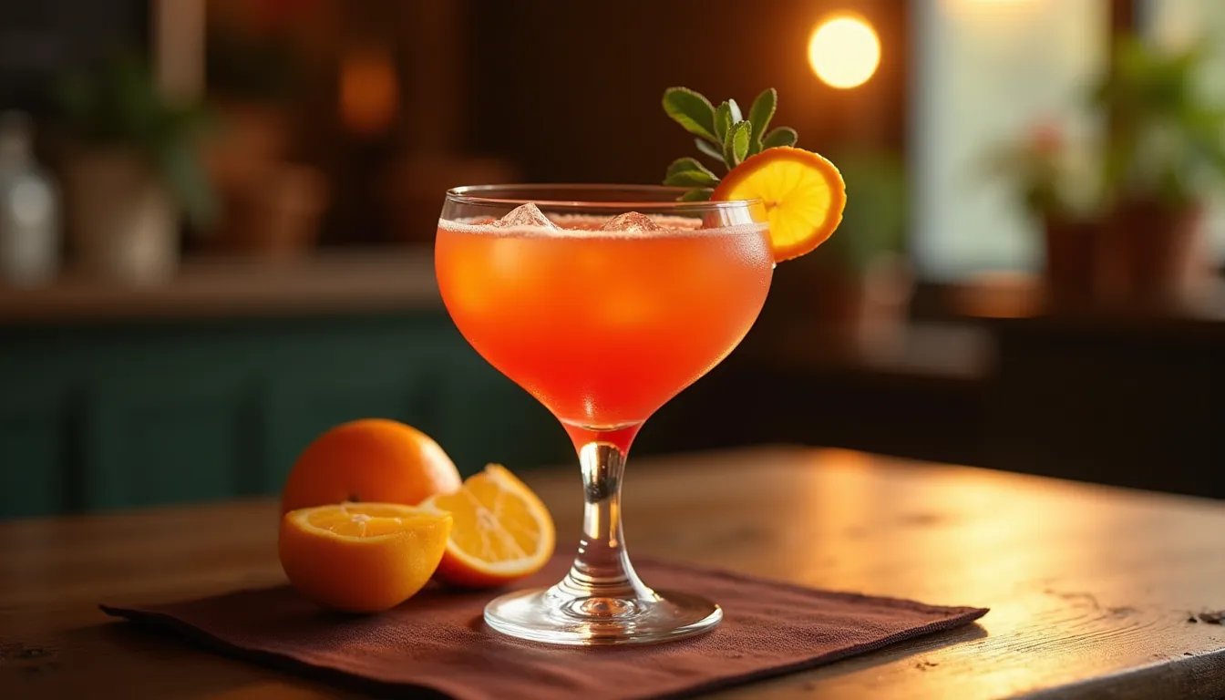 Un cocktail invernale che sorprende: l'incontro tra agrumi e melissa infusa