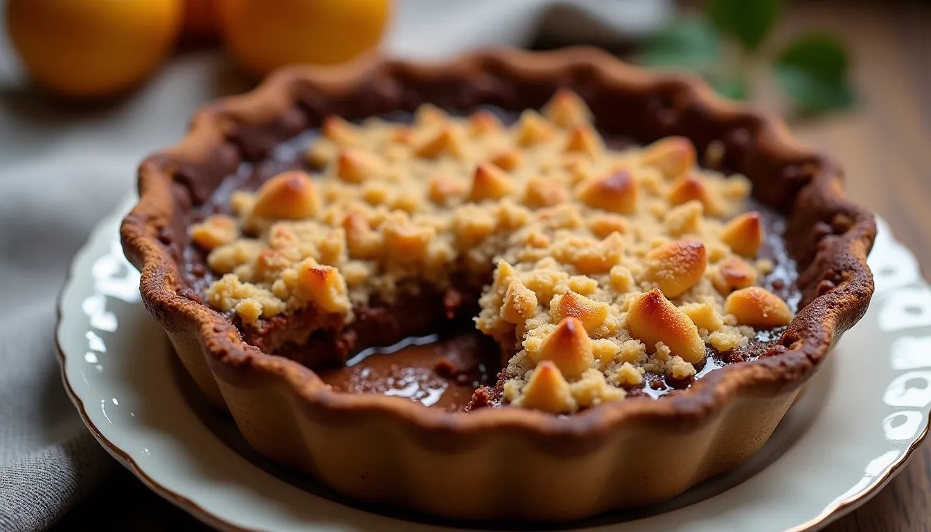 Un crumble che conquista: come la dolcezza di pere e cioccolato trasforma l'inverno in un'esperienza unica