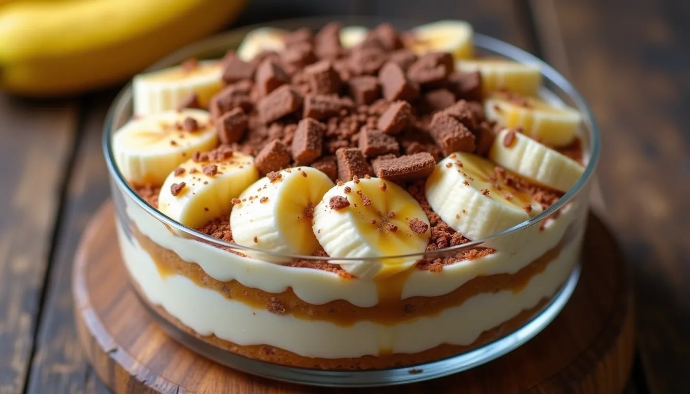 Un dessert sorprendente che cambia il modo di gustare caramello e banana