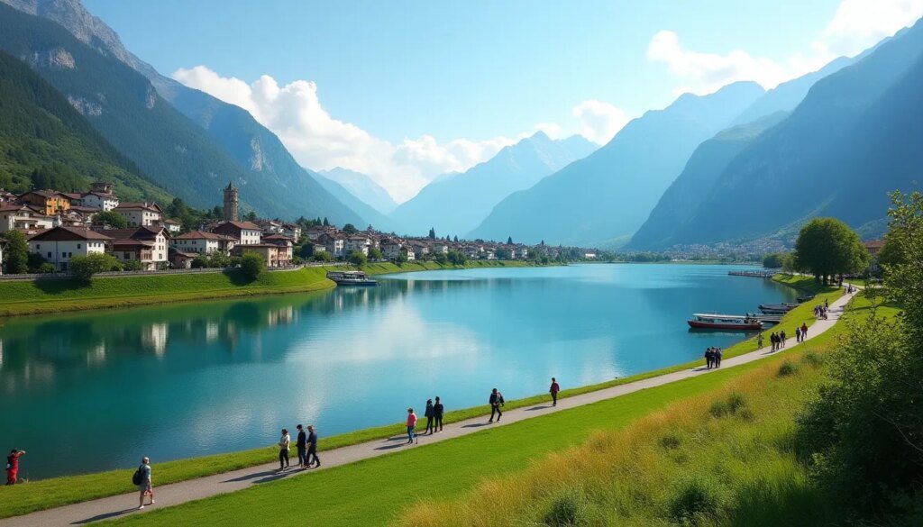 La cittadina sconosciuta tra lago e montagne che attrae i pensionati italiani