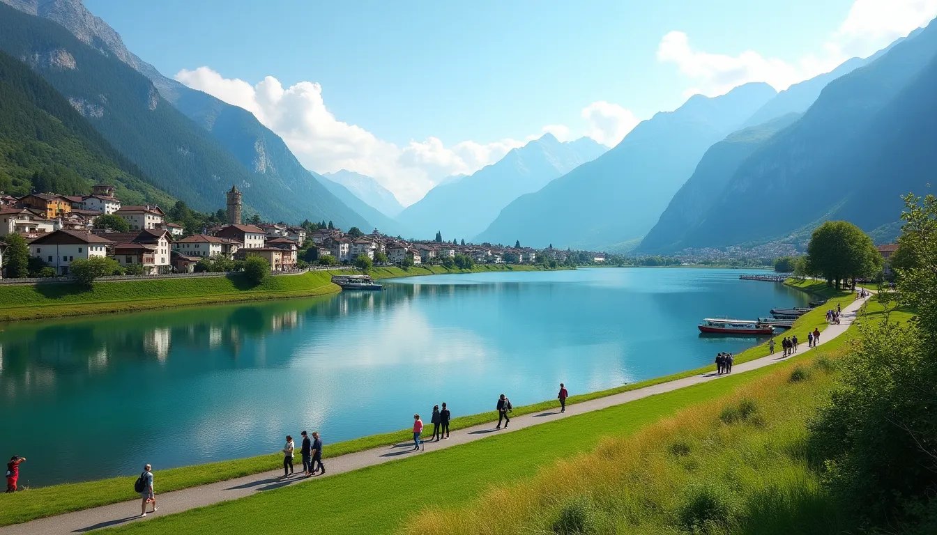 La cittadina sconosciuta tra lago e montagne che attrae i pensionati italiani